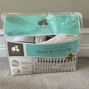 Just born fresh air crib liner